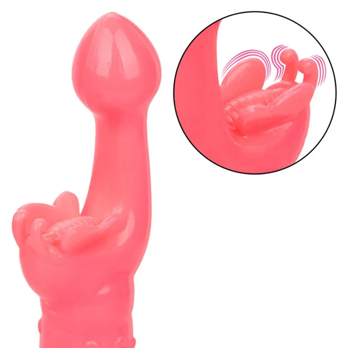 Female Sex Toys | CalExotics Rechargeable Butterfly Kiss Vibrator