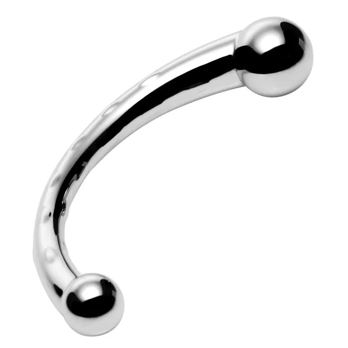 XR Brands Master Series Dildos The Curvy Steel Dildo