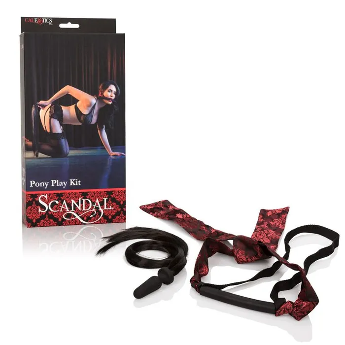 Couples California Exotic Novelties Scandal Pony Play Kit