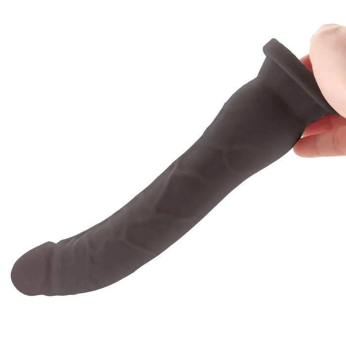 Blush Dildos Dr Skin Plus 9 Inch Posable Dildo in Black Blush Dildos Dr Skin Plus 9 Inch Posable Dildo in Black