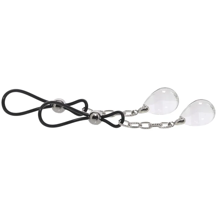 CalExotics Female Sex Toys nipple play NonPiercing Nipple Jewelry in Crystal