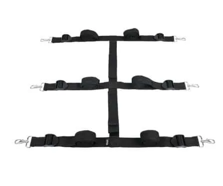Male Sex Toys Sport Sheets Edge Extreme Under the Bed Restraint System 6 Connection Points