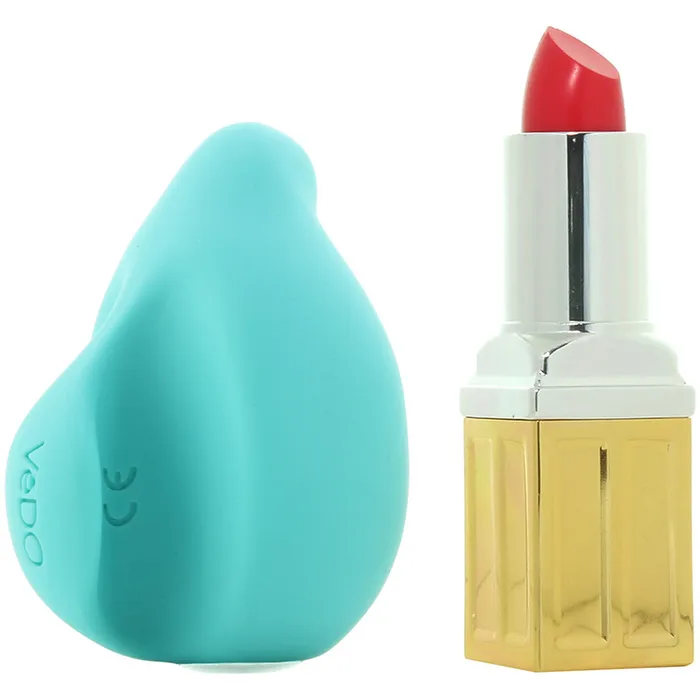VeDO Vibrators Yumi Rechargeable Finger Vibe in Tease Me Turquoise VeDO Vibrators Yumi Rechargeable Finger Vibe in Tease Me Turquoise