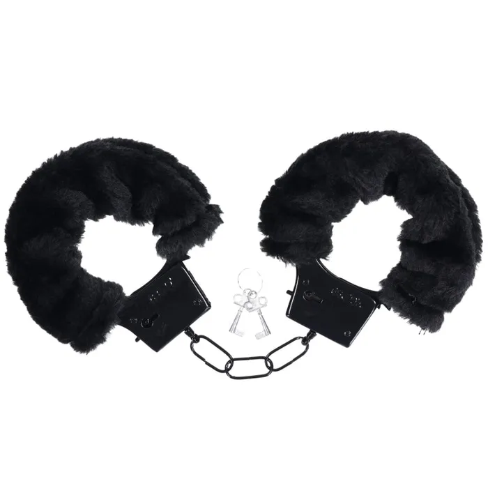 Anal Doc Johnson Merci Fluff Cuffs Black Anal Doc Johnson Merci Fluff Cuffs Black