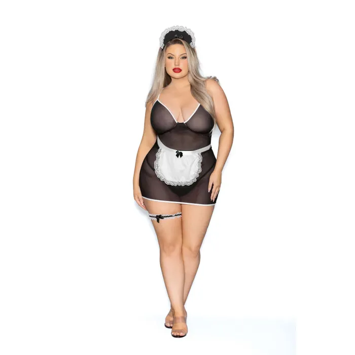 Anal Escante Private Maid 5 Pc Set Queen Size Blackwhite Anal Escante Private Maid 5 Pc Set Queen Size Blackwhite