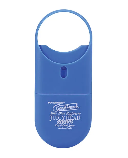 Doc Johnson Vibrators GoodHead Juicy Head Dry Mouth Spray ToGo 30 oz Sour Blue Raspberry Doc Johnson Vibrators GoodHead Juicy Head Dry Mouth Spray ToGo 30 oz Sour Blue Raspberry
