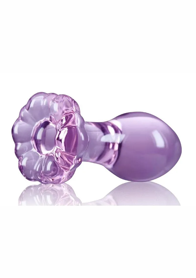 Crystal Crystal Premium Glass Flower Probe Anal